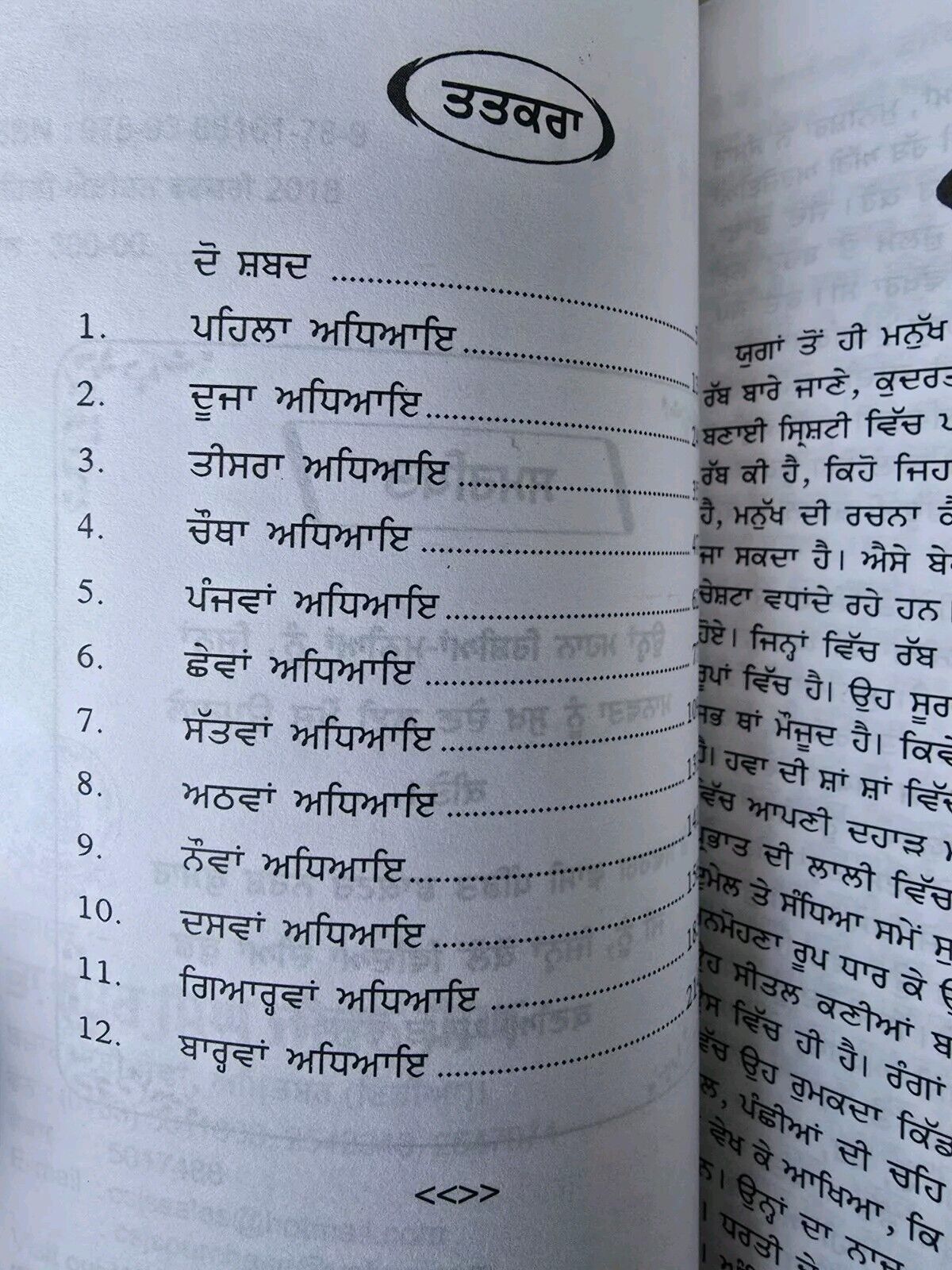 Atharv ved Ancient Hindu Granth Scripture Vedas Punjabi explanation Book STOR