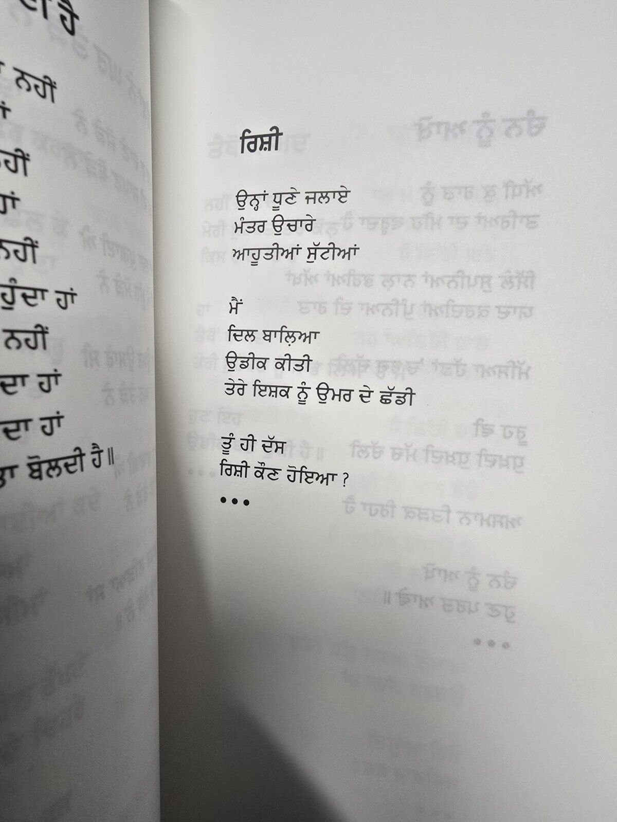 Teathon Baad Geetashwar Punjabi Poems Famous Poetry  Panjabi Literature Book New