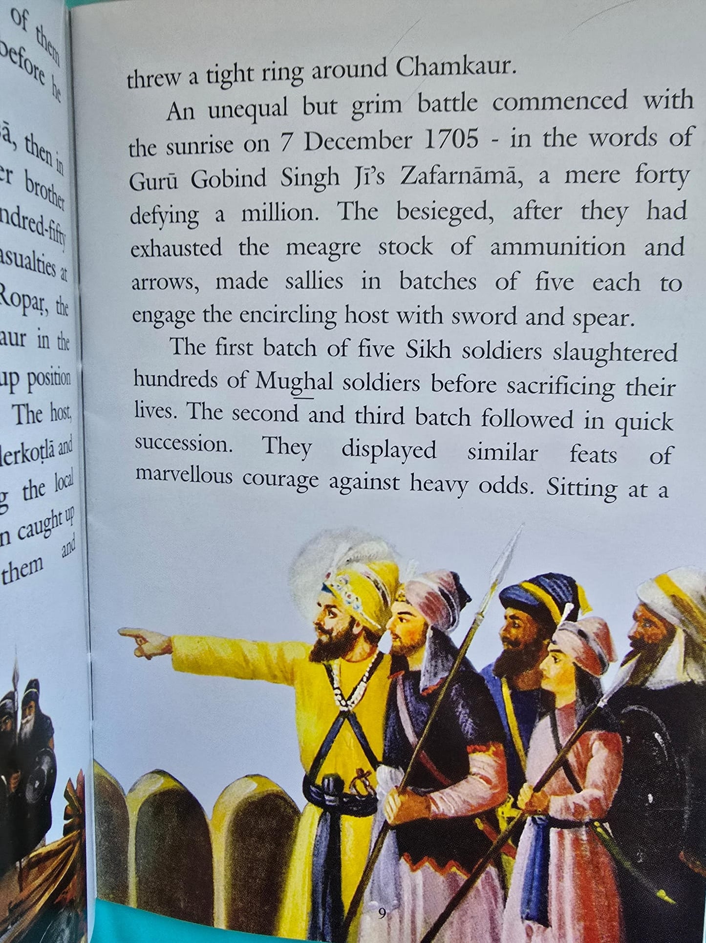 Sikh singh kaur khalsa kids stories the four sahibzadas story book english b54