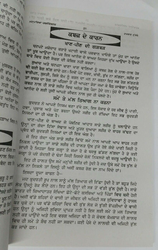 Desi Ramban Nuskhay Punjabi Book Indian Home Remedies Health Tips Panjabi Cure A