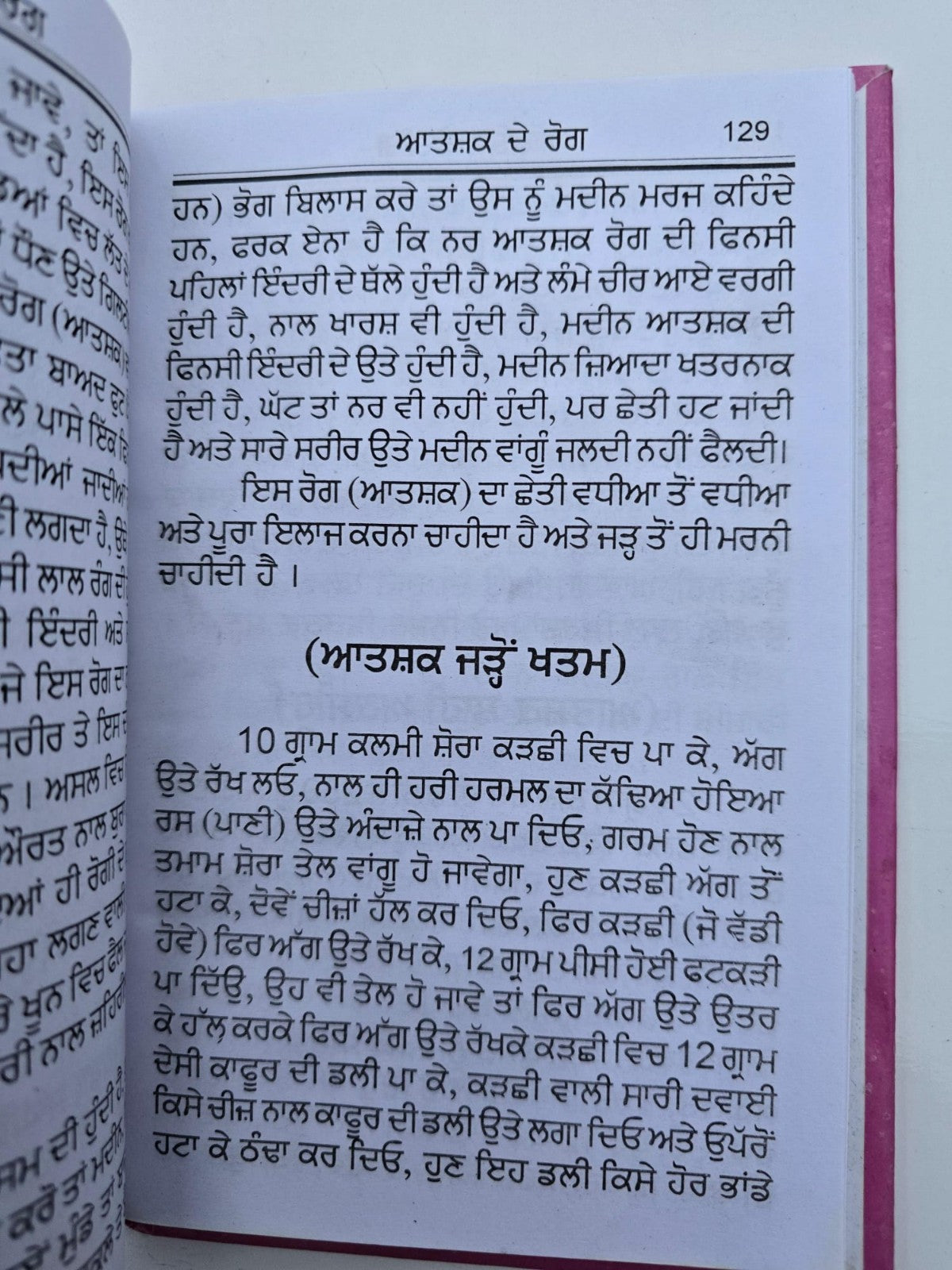 Gharelu Hakeemi Totke Dhanantar Vaid Desi Home Remedies Punjabi Gurmukhi Book M